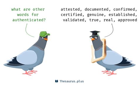 another word for authenticated.